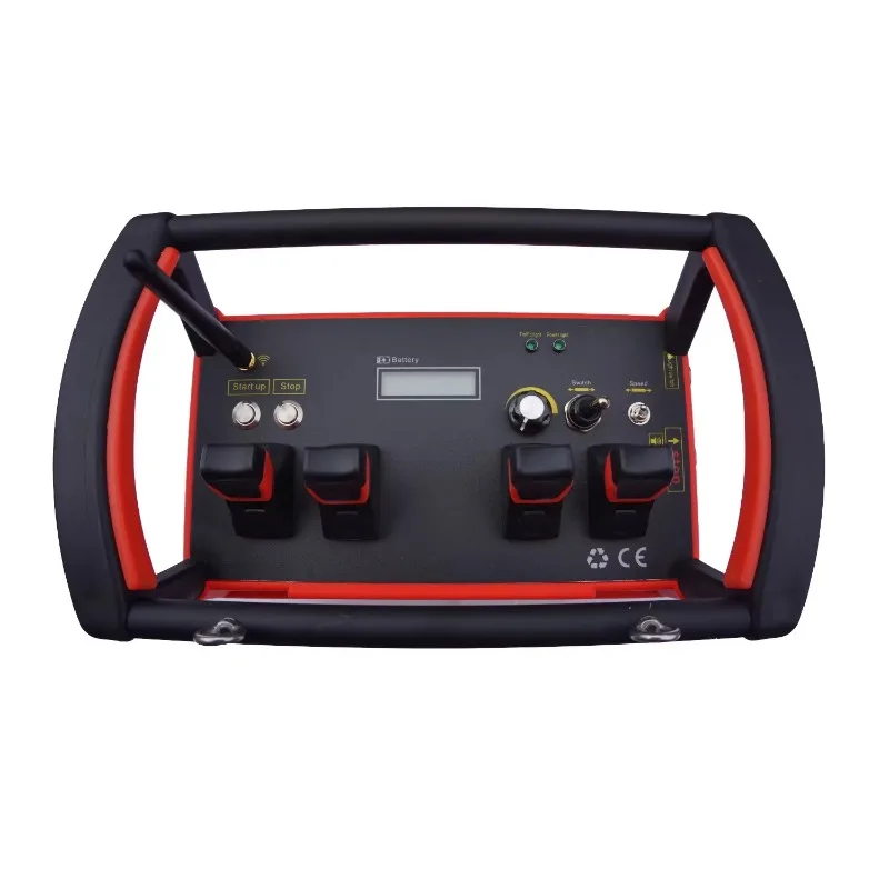 

Quick Delivery 4-Button Joystick Remote Control 12 Volt Crane Remote with Fuel Supply for Construction Machinery Parts