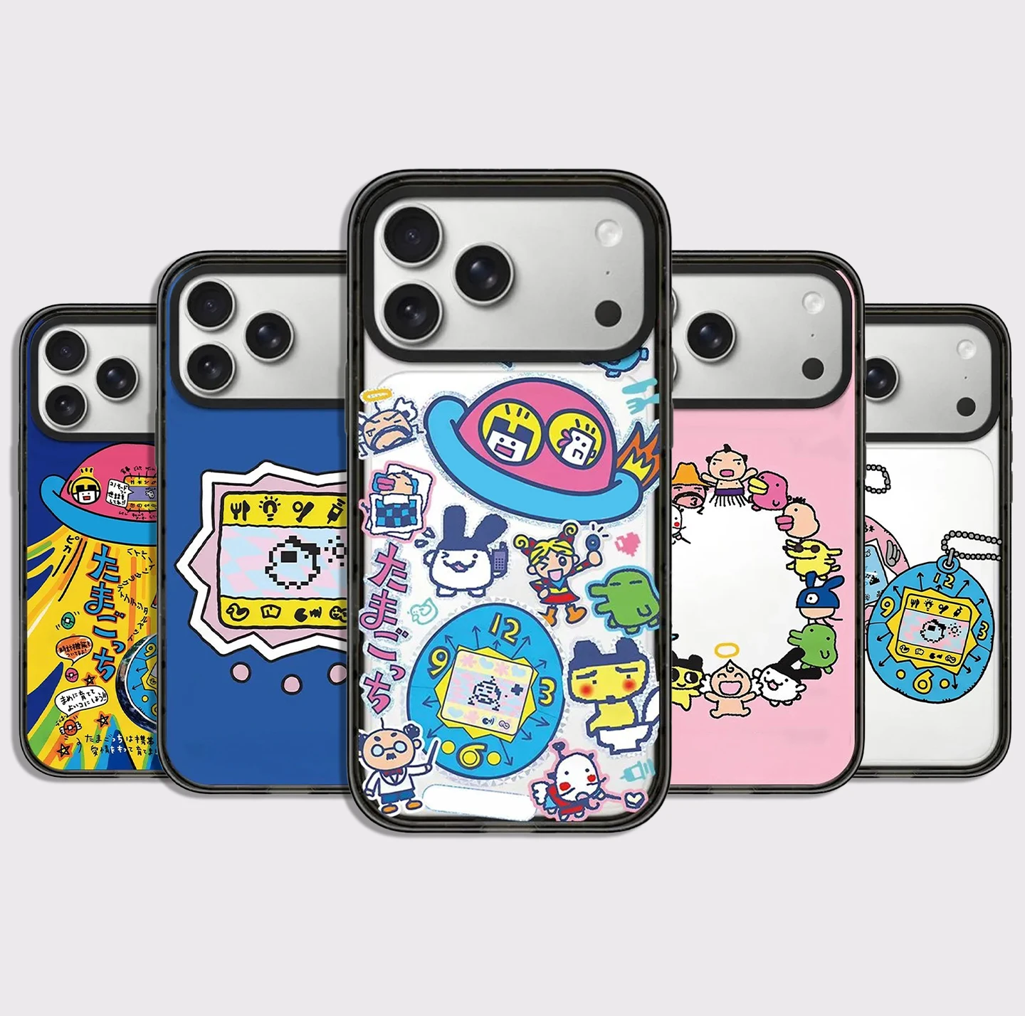 Cartoon Ufo Spaceship Impact Black Border Magnetic Phone Case Cover for IPhone 13 14 15 16 17 Pro Max Case for IPhone Air
