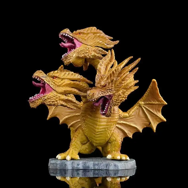 Godzilla Action Figures Ghidorah Rodan Figure Q Version Model Toy PVC Desktop Decoration Figurine Collect Children'S Toys Gift view 4