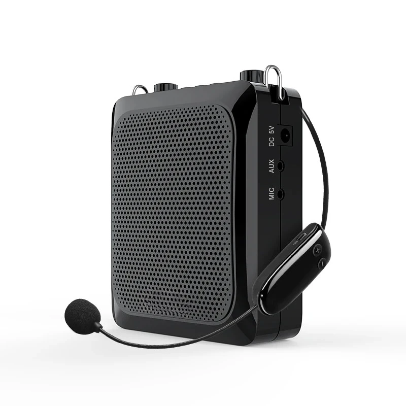 

25W Loud Sound PA Speaker System Wireless Headset Microphone Bluetooth Portable Voice Amplifier for Public Speaking