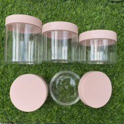 50/100/120/150/200ml pink green white Empty Cream Jar Facial Mask Box Max Plastic Bottles Package Bottles Algae Mud Containers