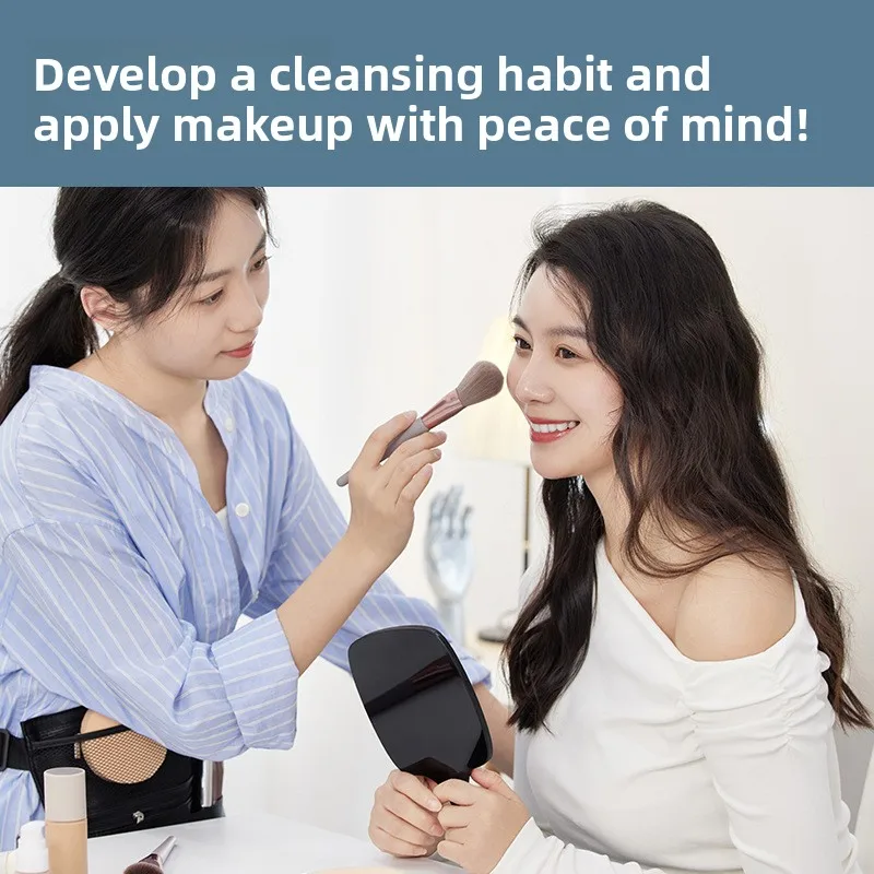 Automatic Makeup Brush Cleaner Electric Makeup Brush Washer Lazy Person's Puff Cleaning Tool Quick-Dry Cleaning Solution