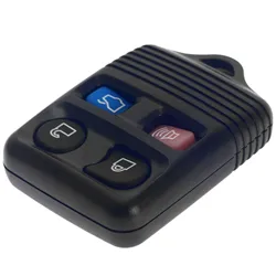 Funda de carcasa de coche con 4 botones, entrada sin llave, mando a distancia, transmisor, Clicker, Beeper, Alarma para Ford, cerraduras inteligentes, reemplazo de coche