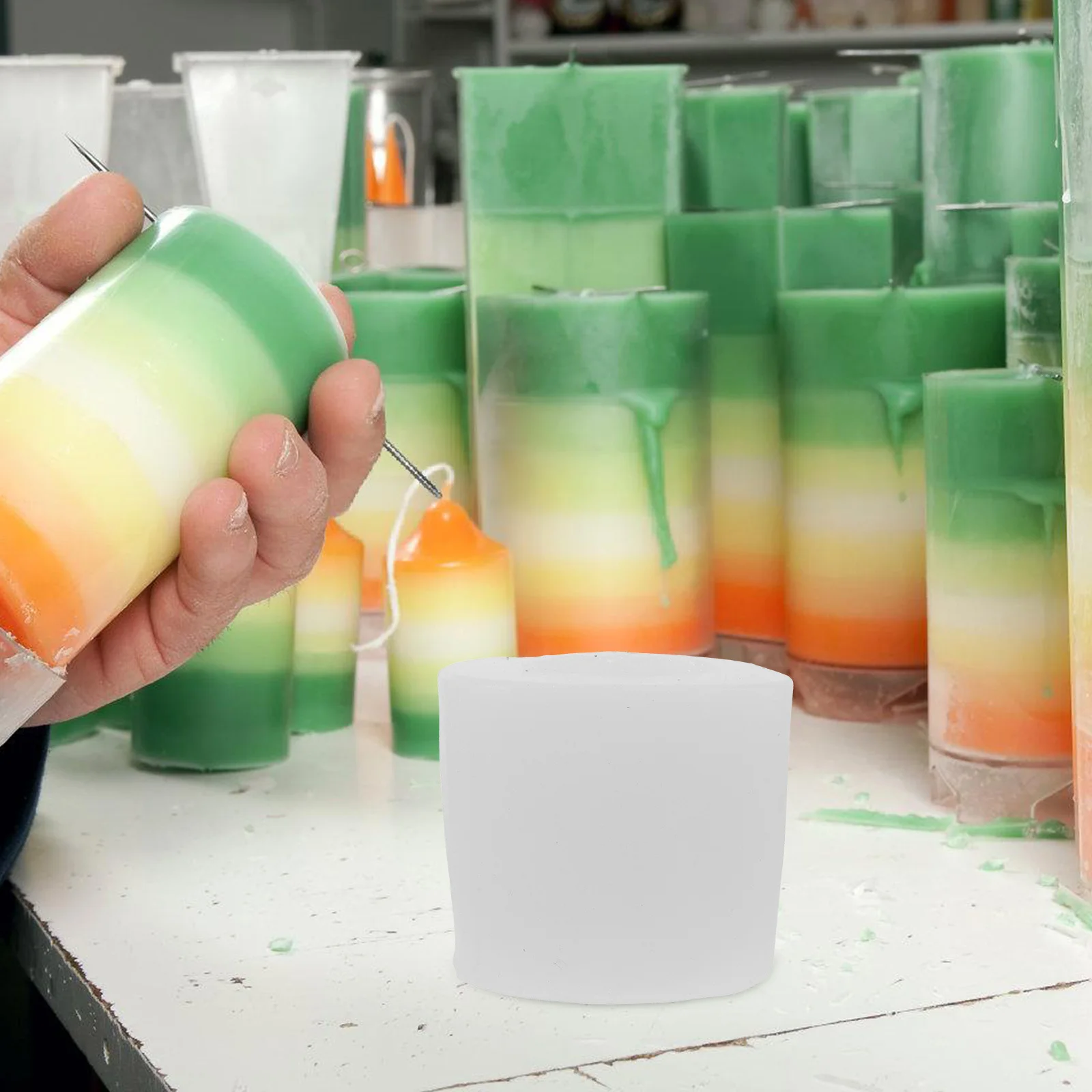 

Glove Silicone Mold Gloves for Winter Candles Diy Molds Accessories Silica Gel Hand Mould