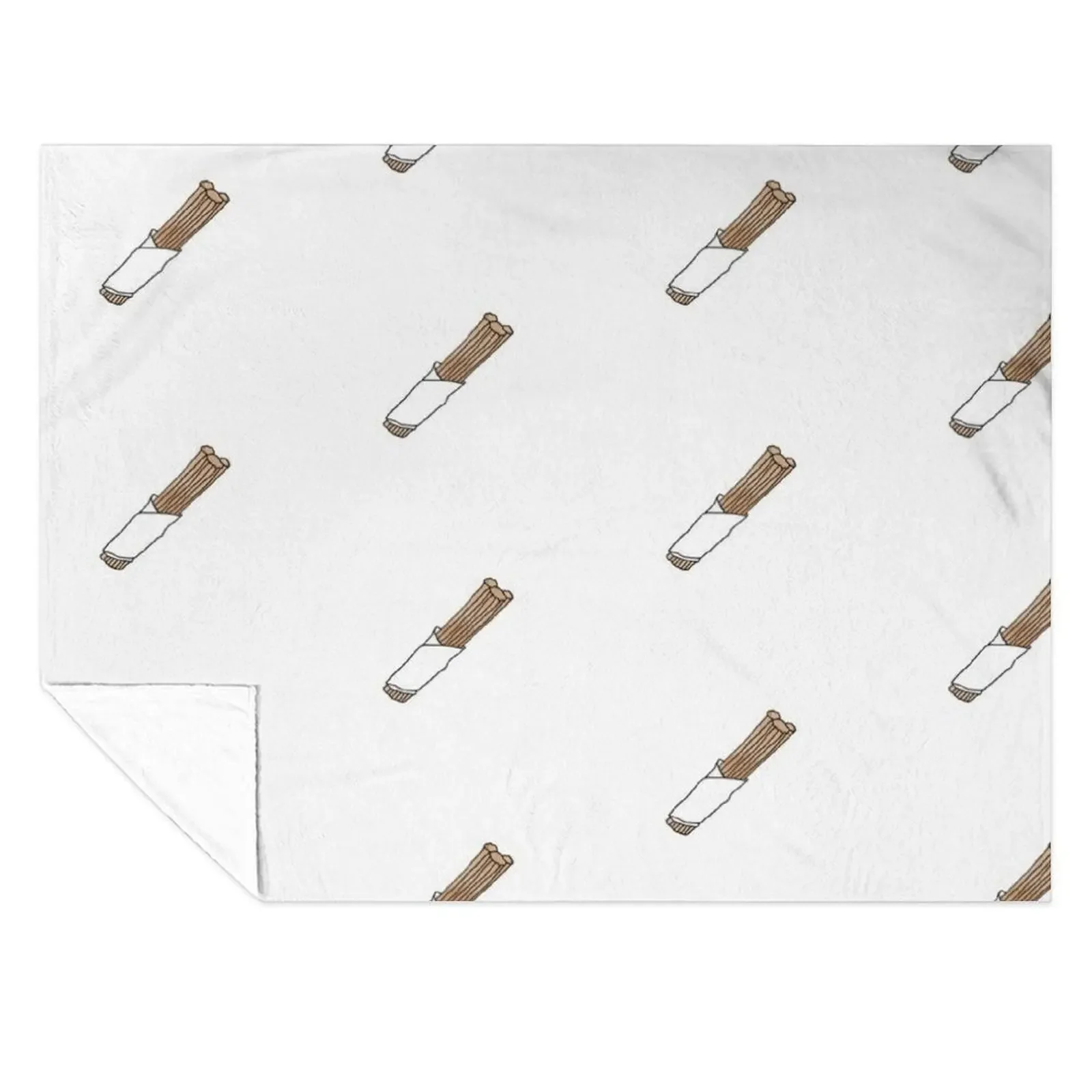 

Bunch O Churro's Throw Blanket Luxury Brand Bed Fashionable Picnic Soft Plaid Blankets