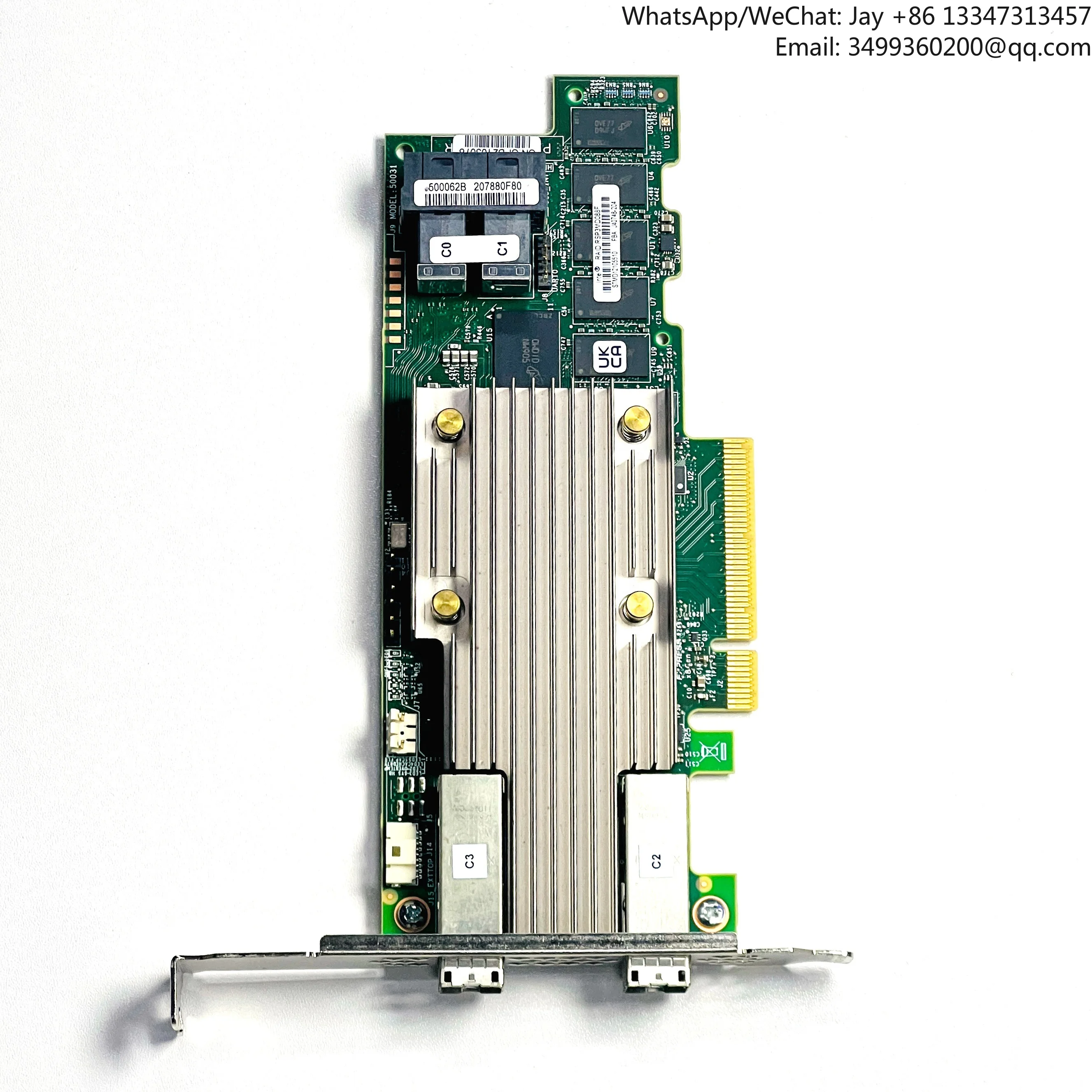 

MegaRAID 9480-8i8e 8-Port Internal SFF-8643 And 8-Port External SFF-8644 12Gb/s SAS3516 4GB RAID Controller 05-50031-00