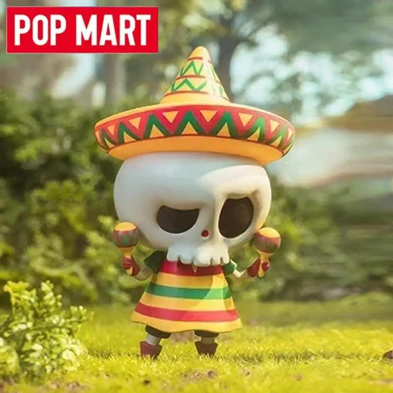 POP MART Labubu Forest Concert Blind Box Mystery Box Guess Bag Mainan Boneka Lucu Anime Figure Desktop Ornament Koleksi Hadiah Lucu