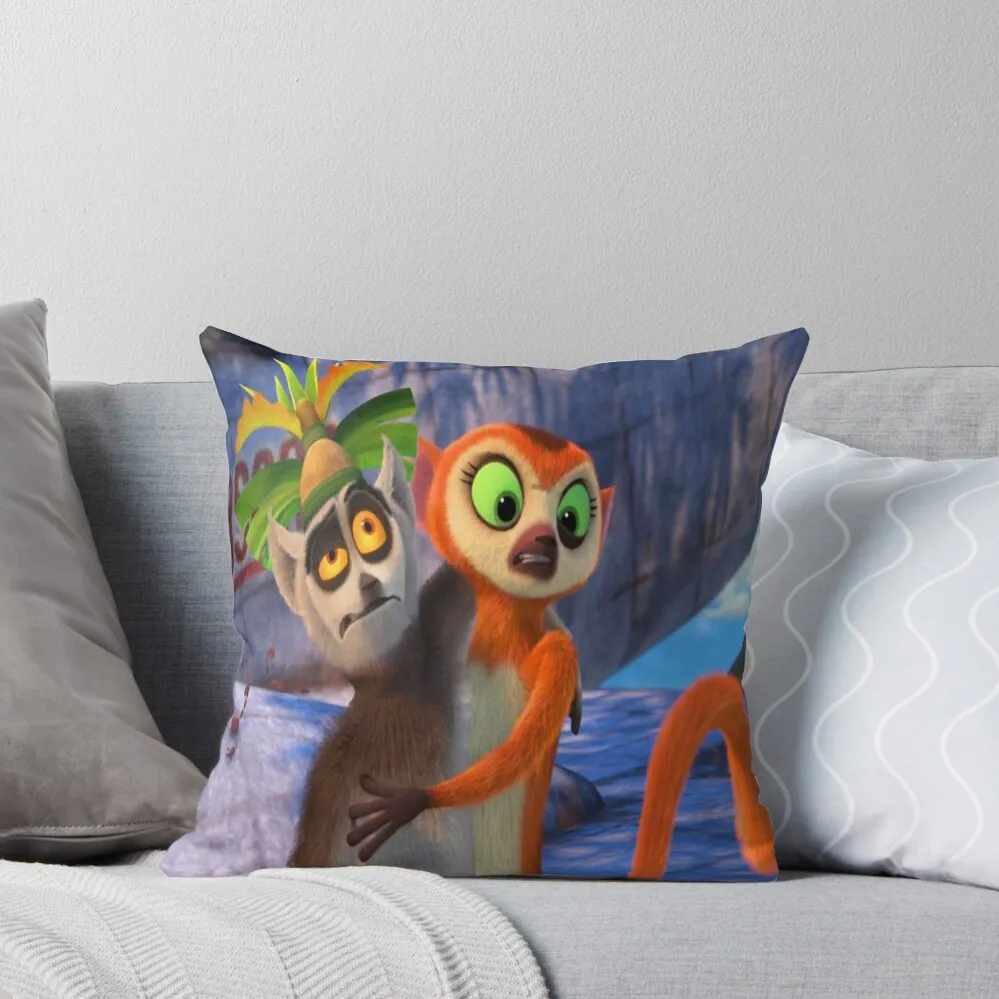 All Hail King Julien Throw Pillow Pillowcases Cushion Covers Sofa Decorative Cushions Decorative Pillow Covers For Sofa pillow