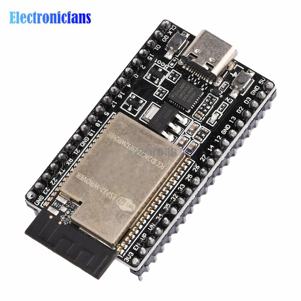 ESP32 DevKitC WIFI+Bluetooth Entwicklungsboard basierend auf ESP32 32U ESP32 Modul IoT NodeMCU-32 TYPE-C – Detail 8