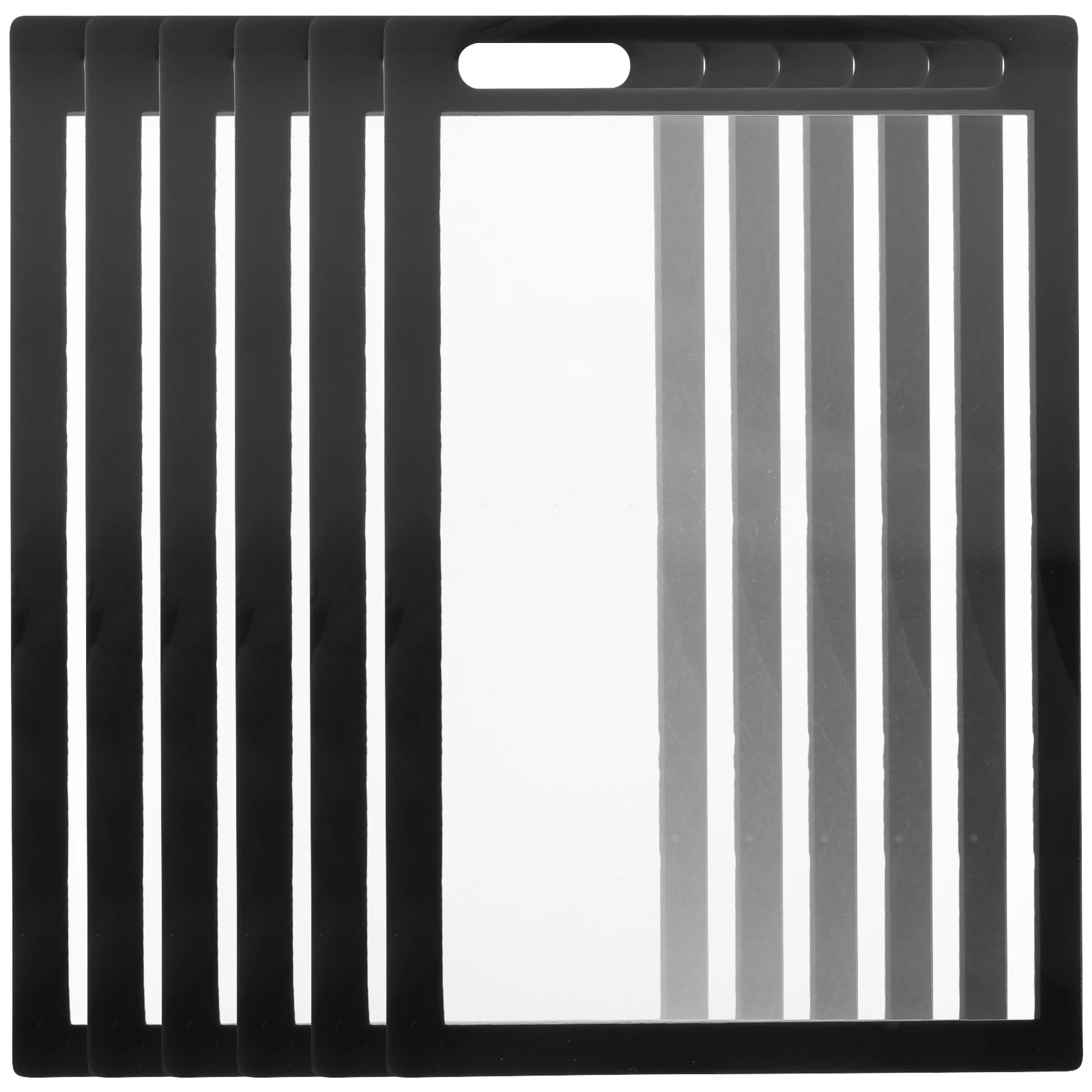 

6pcs Pvc Clear Cards Table Card Protectors Storage Sleeves For Photos Postcards Collectibles Decorative Place Card