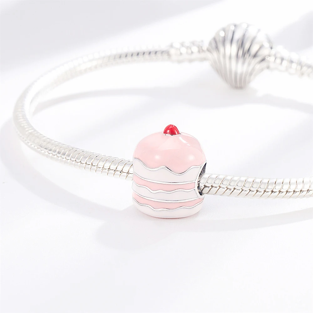 Pan Charms Original Layer Cake Charm Bracelet Pendant Jewelry