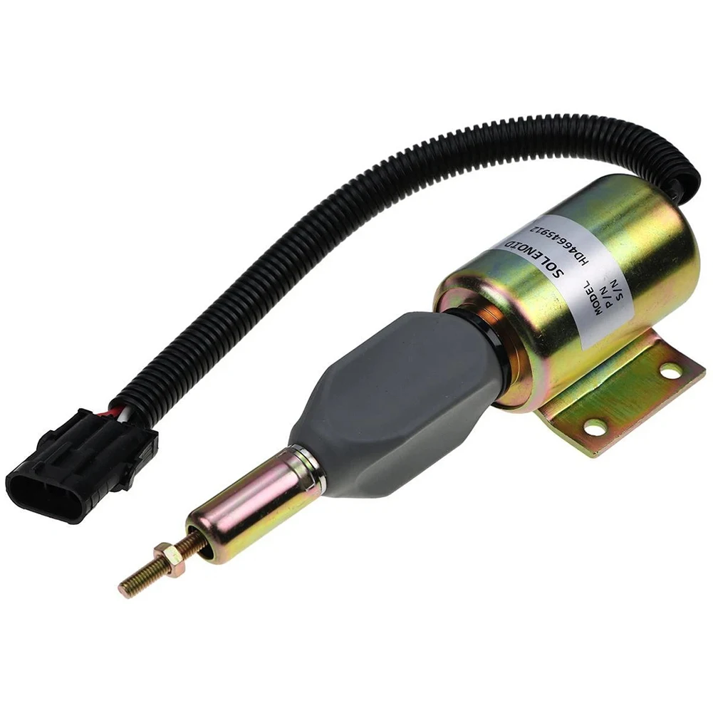 الملف اللولبي لإيقاف الوقود RE516083 للحفارات لـ 120 160LC 200LC 230LC 230LCR 270LC مع جسم من الفولاذ المقاوم للصدأ