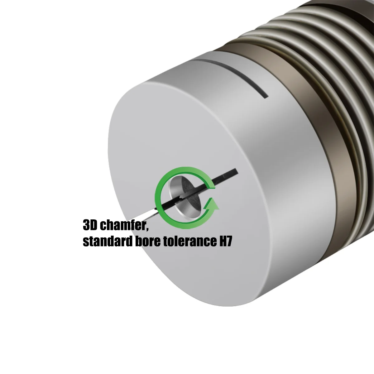 Corrugated coupling  D16L28 3/4/5/6/6.35/8mm CNC Aluminium Alloy For Stepper Motor Coupler Shaft Couplings 3D Printer  couple
