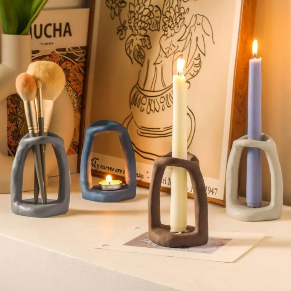 1 pc ceramic  candle holder home decoration candle cup ,decoration home ,decoration frosted candle holder,Household ornaments