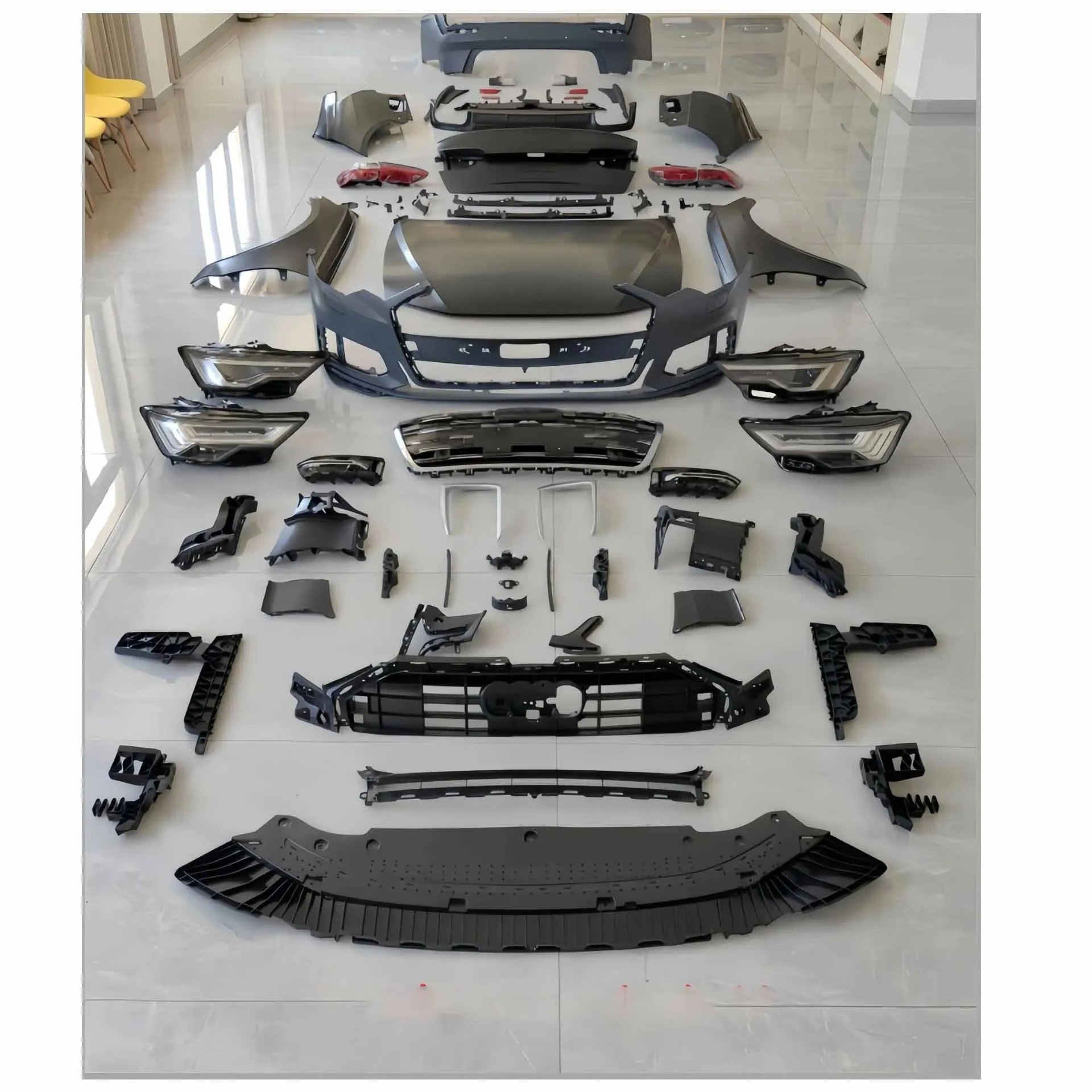 لأودي A6 سلسلة C7C7PA 2012-2018 ترقية المصد