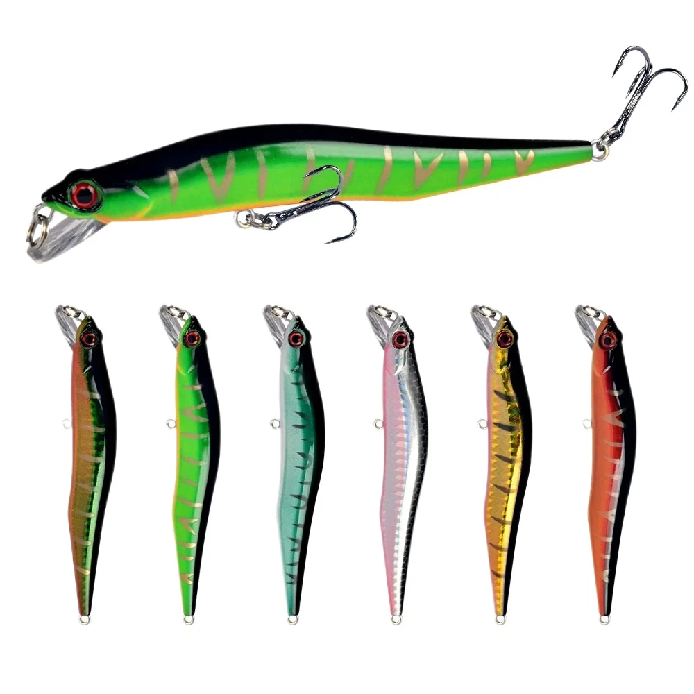11.5cm/11.5G Luya Floating Water Mino Long Throw Diving Biomimetic Bait