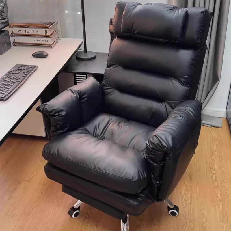 디자이너 저렴한 사무용 의자 부드럽고 현대적인 편안한 책상 의자 인체공학적 휴식용 사무용 가구