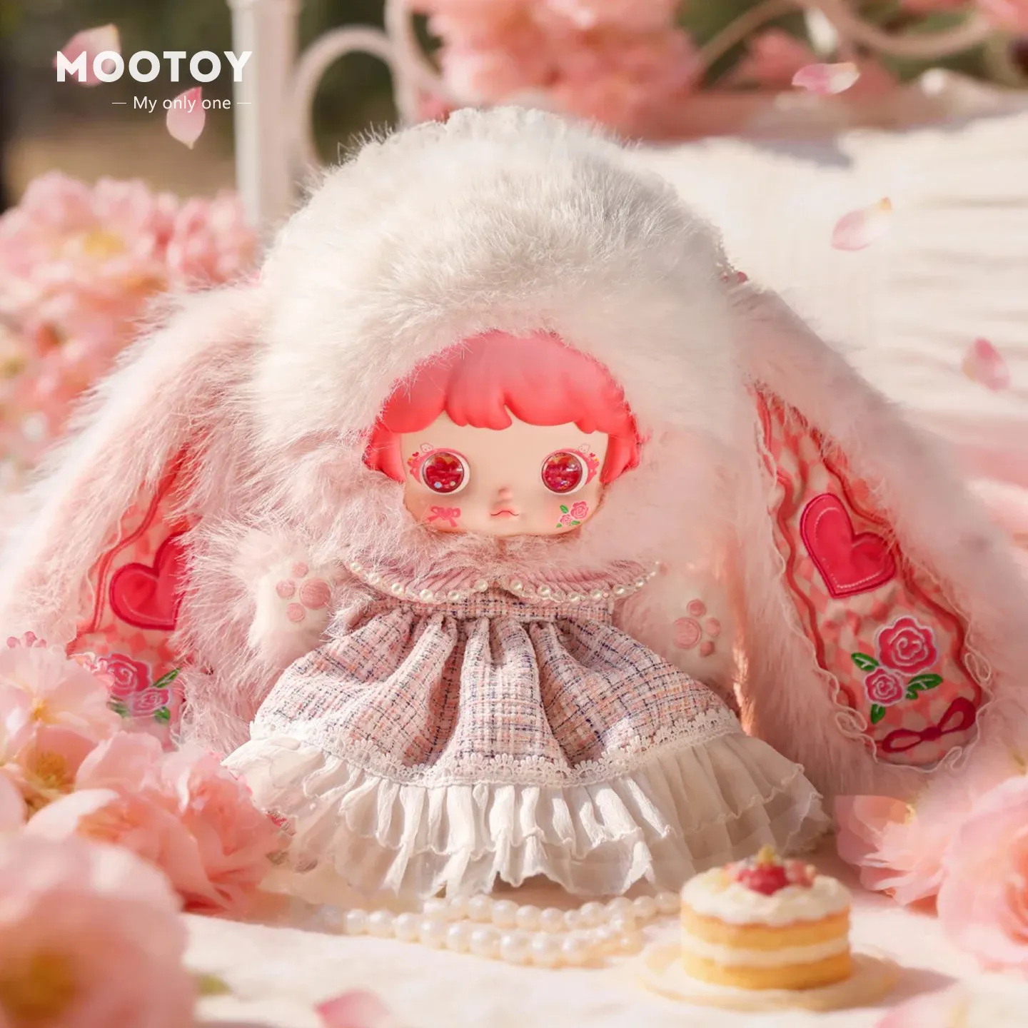 

Оригинальная коллекционная фигурка Micoco Lolita Dream Garden 600% Series Blind Box: Таинственная коробка с милым кроликом, декор для комнаты и дивана