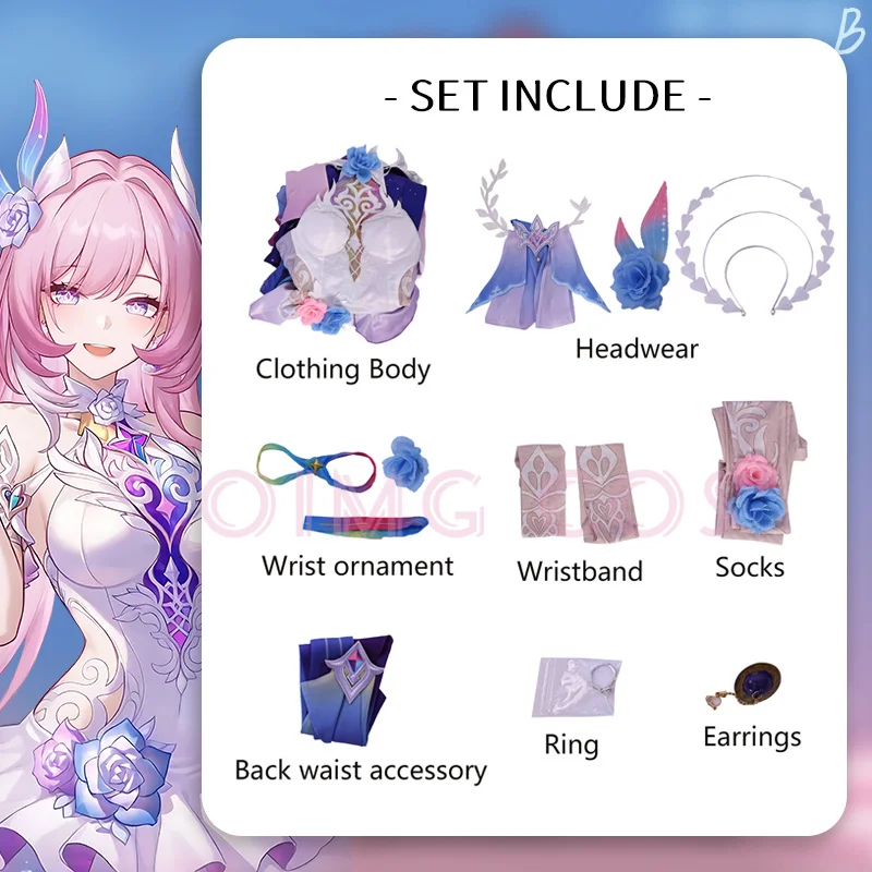 أزياء هونكاي ستار رايل سيرين التأثيرية أزياء كرنفال موحدة أزياء الهالوين النسائية #2