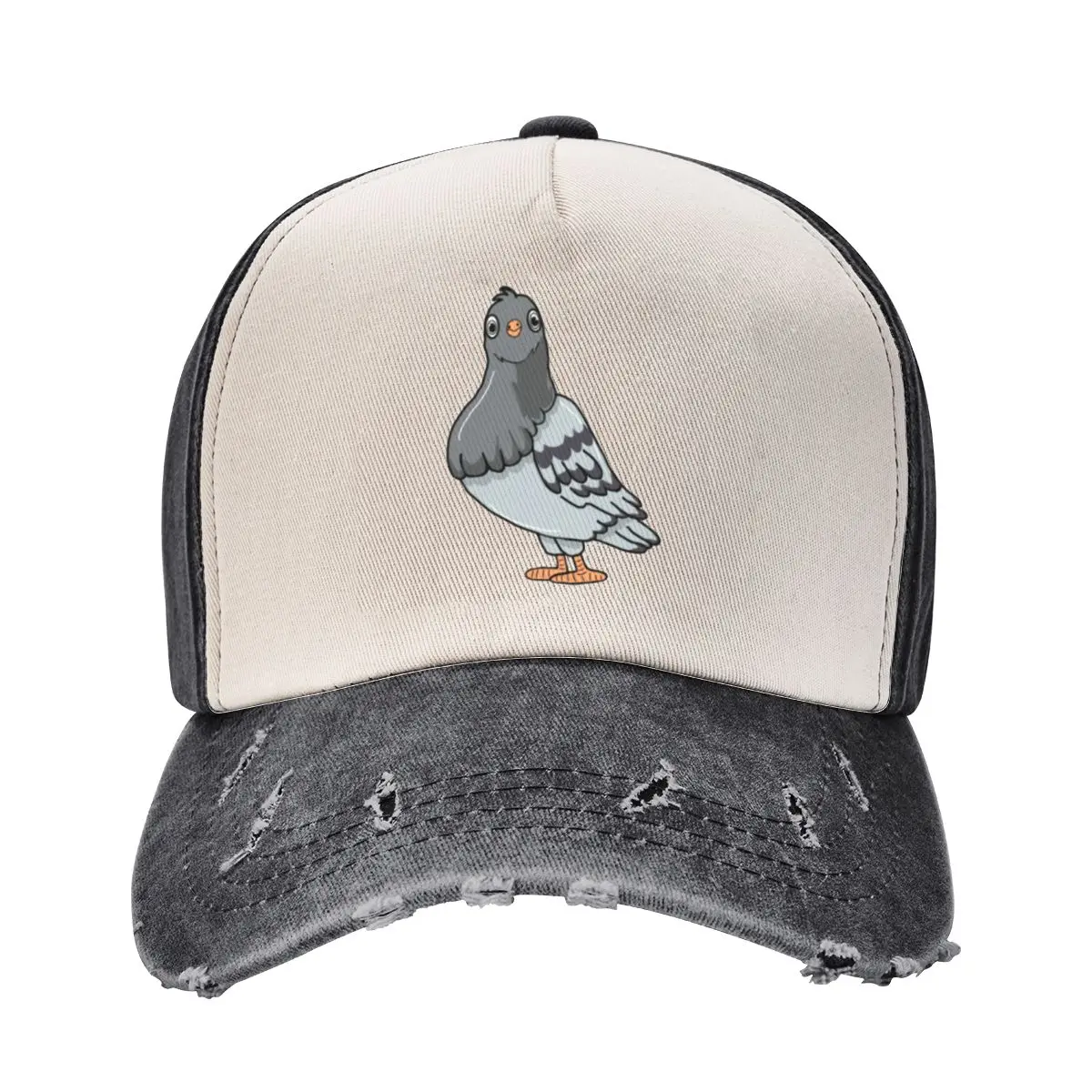 

Бейсбольная кепка Happy Pigeon Looking At You, летняя шляпа люксового бренда, бейсбольная кепка Wild Ball Hat для мужчин и женщин