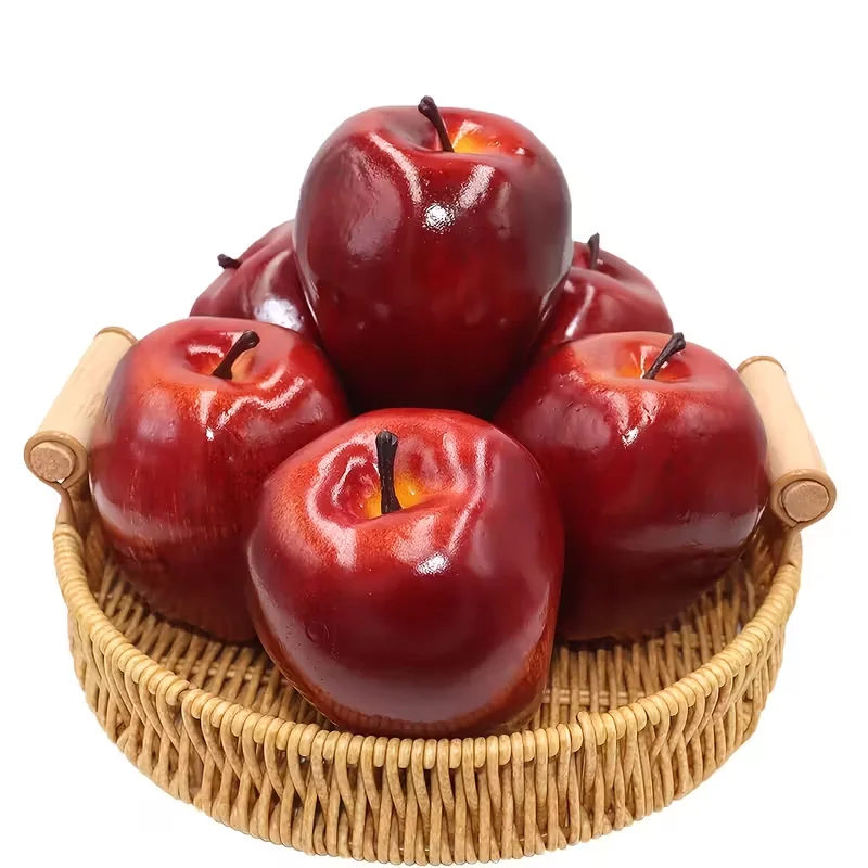 10 Stück lila künstliche Schlangenäpfel, Orangen – PS-Schaum, künstliche Früchte, Requisiten für Heimdekoration, vielseitig einsetzbar für Weihnachten