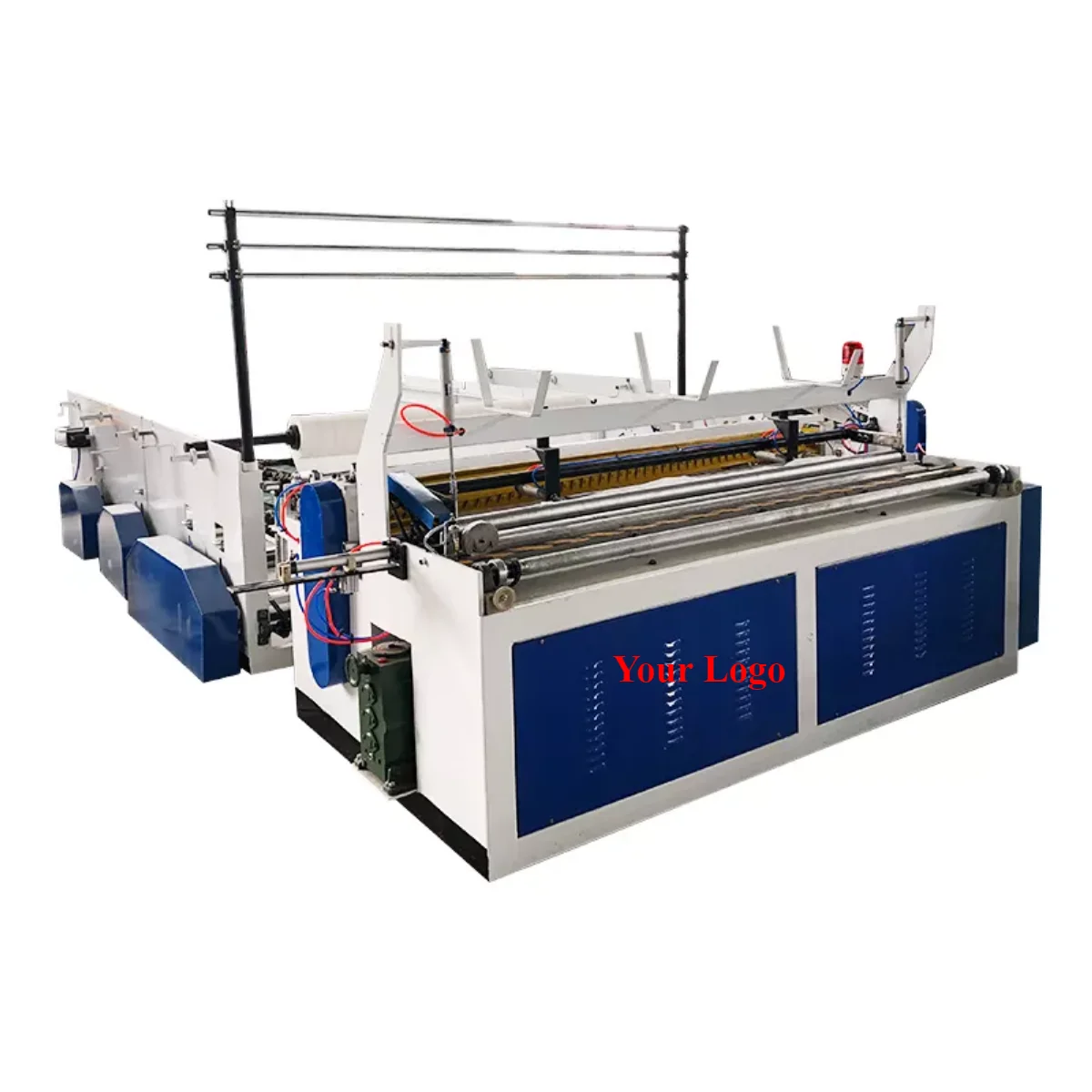 New Design Automatic Toilet Paper Embossed Rewinding Machine Small Toilet Tissue Paper Making Machine