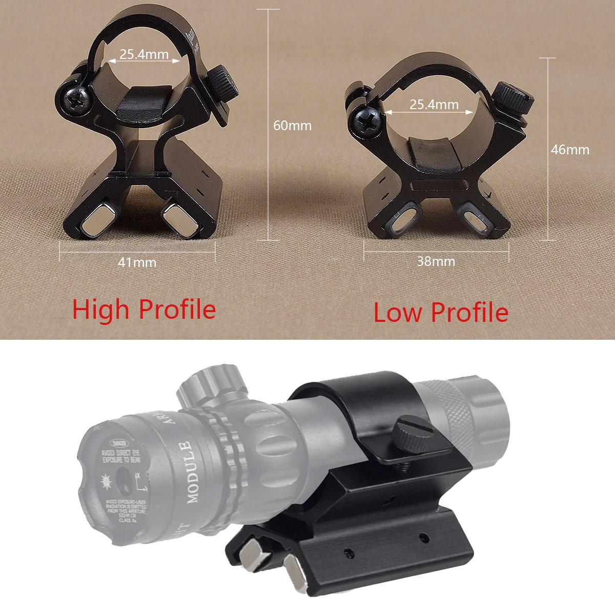 

New Magnet Flashlight Mount Magnetic Scope Gun Mount Strong Holder Riflescope Laser Torch-Lanterna Bracket Hunting Accessories