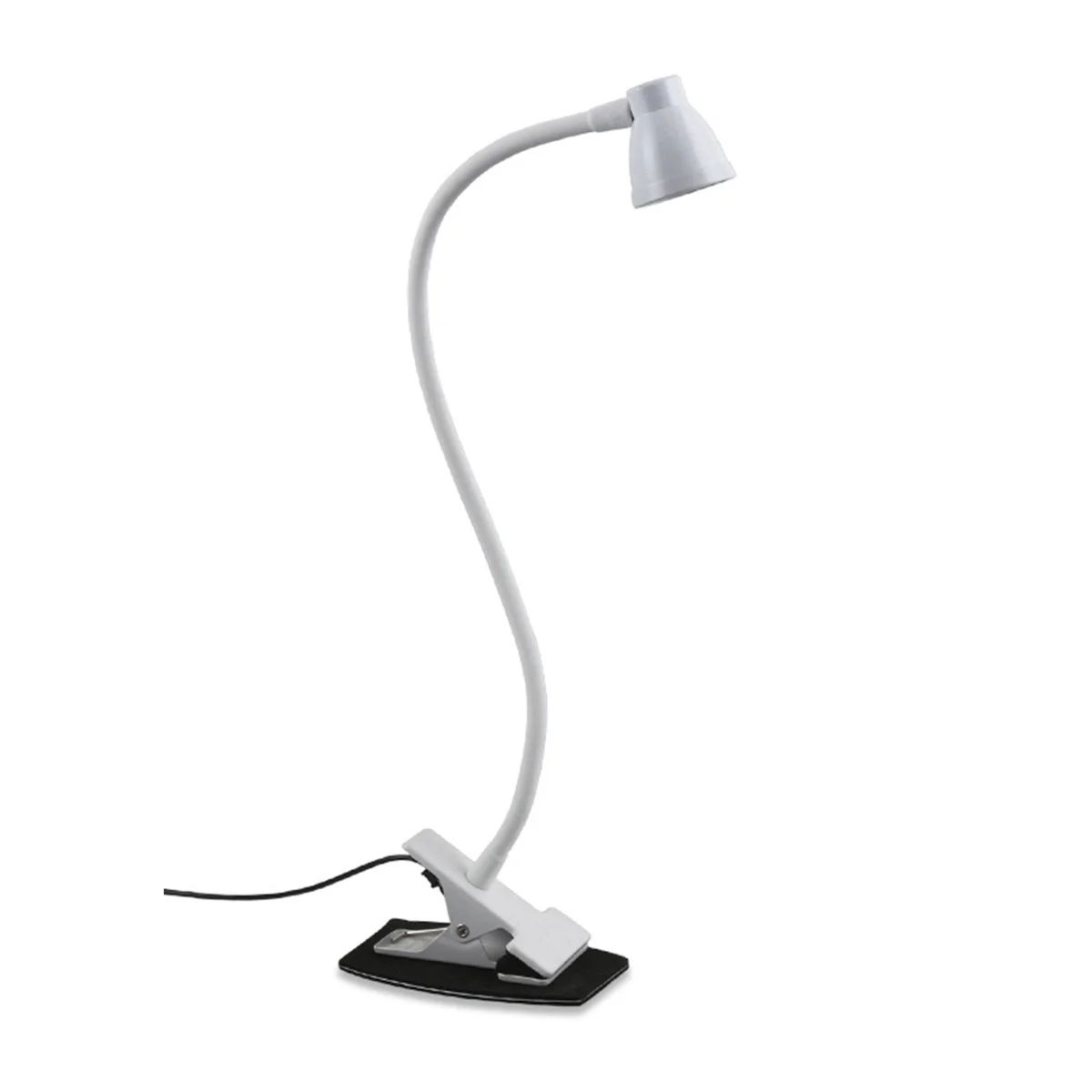 

LED Clip Desk Lamp 3W Flexible Adjustable Gooseneck Clip Table Lamp Eye-Care Reading Light 3 Color Temperature Modes Stable