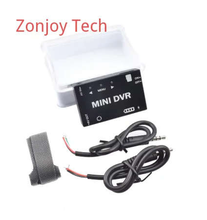 مسجل صغير NewFPV، يدعم تبديل NTSC/PAL، مناسب لطراز التحكم عن بعد المدمج في البطارية، فيديو لطائرة السباق بدون طيار FPV