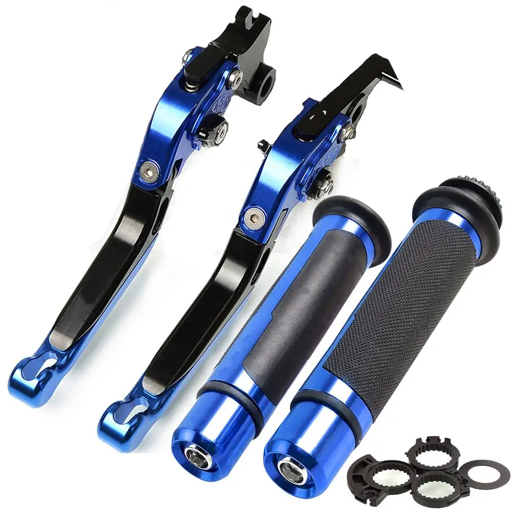 For SUZUKI SV650 SV650S SV 650 S 650S 1999-2012 2005 2006 2007 2008 2009 2010 2011 Brake Clutch Levers and Handlebar Hand Grips