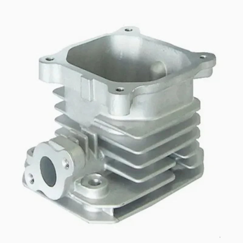 

CNC machined aluminum alloy with heat dissipation fin shell Precision die-casting heat dissipation cavity