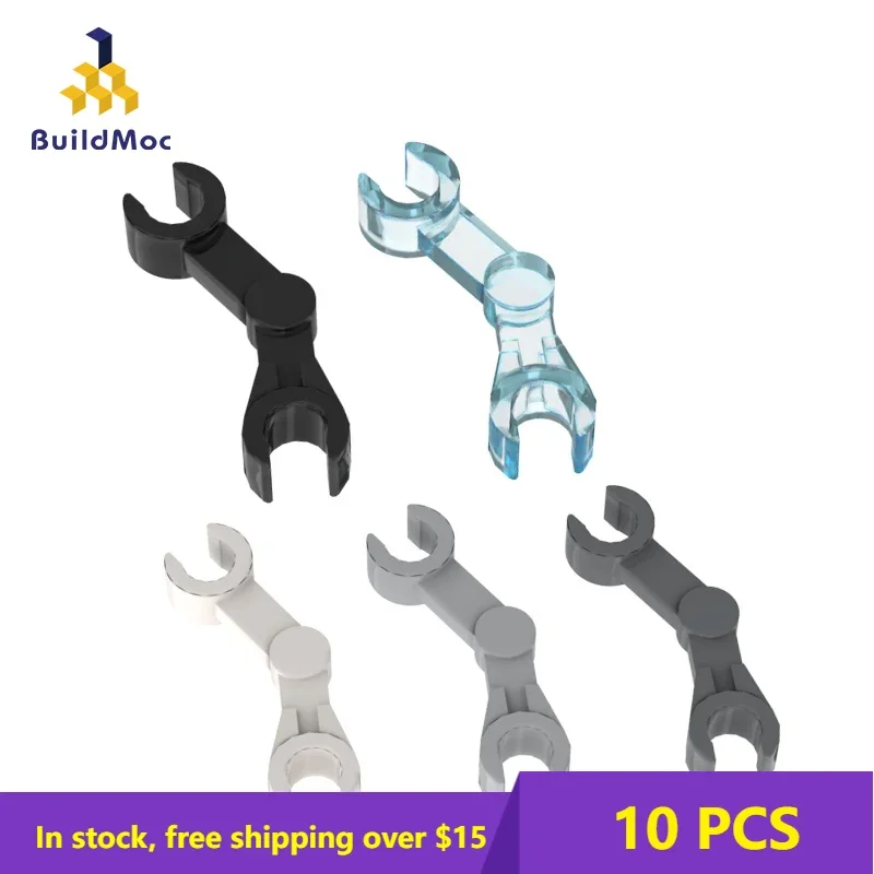 10PCS Bricks 30377 Parts DIY Compatible For  Bent Arm For Building Blocks Figures DIY  Educational High-Tech Spare Toys