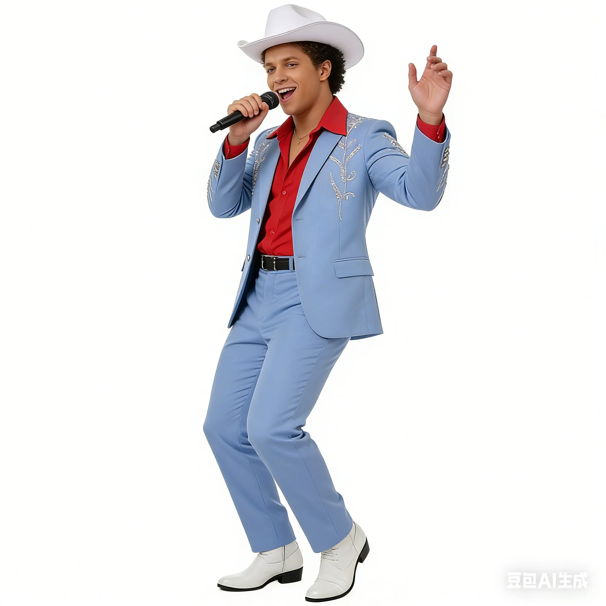 Anime Lady Cosplay Bruno Mars Die With A Smile Costume Gaga Dress Uniform Suit Concert Outfit Halloween Party Costume Woman Man view 3