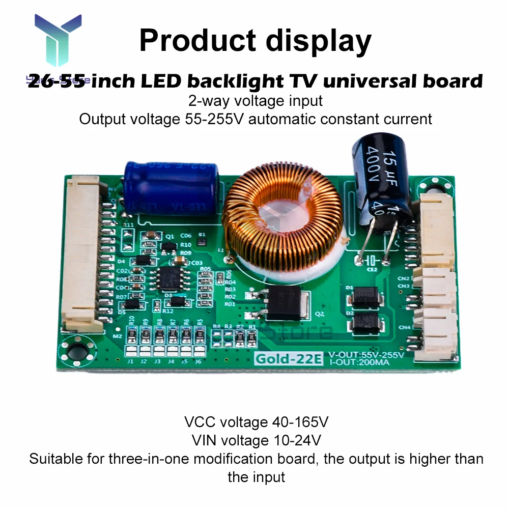 Scheda Driver retroilluminata a LED da 22-60 pollici TV LCD corrente costante modulo Boost Step Up retroilluminazione Driver scheda universale