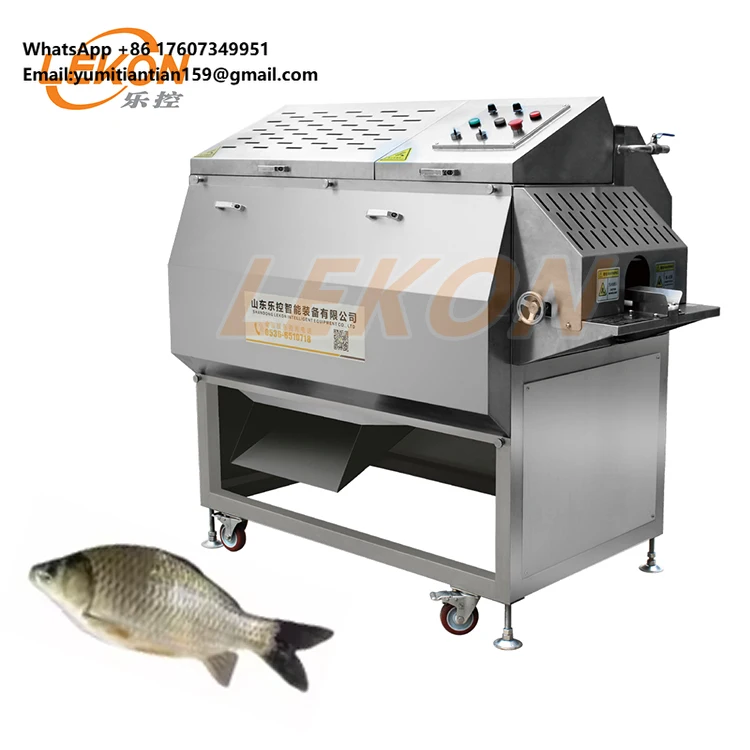 High Efficiency Commercial Fish Filleting Making Machine Automatic Small Large Trout Herring Catfish Salmon Core Pump Component