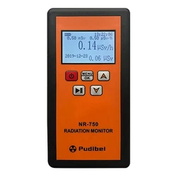 Pudibei Geiger Counter Portable Nuclear Radiation Detector Display Radioactive Tester Geiger Counter Detection-NR-750