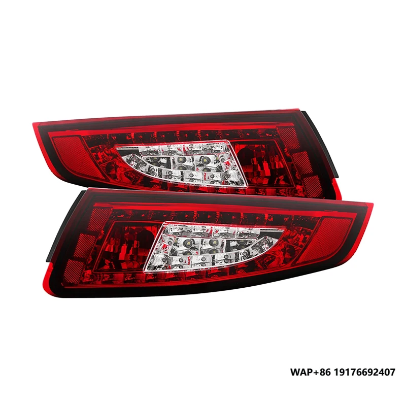 2005-2009 911 997 LED Tail Lights Brake Turn Signals 997.1 Reverse Tail Lights New Condition Red Lens 12V Voltage