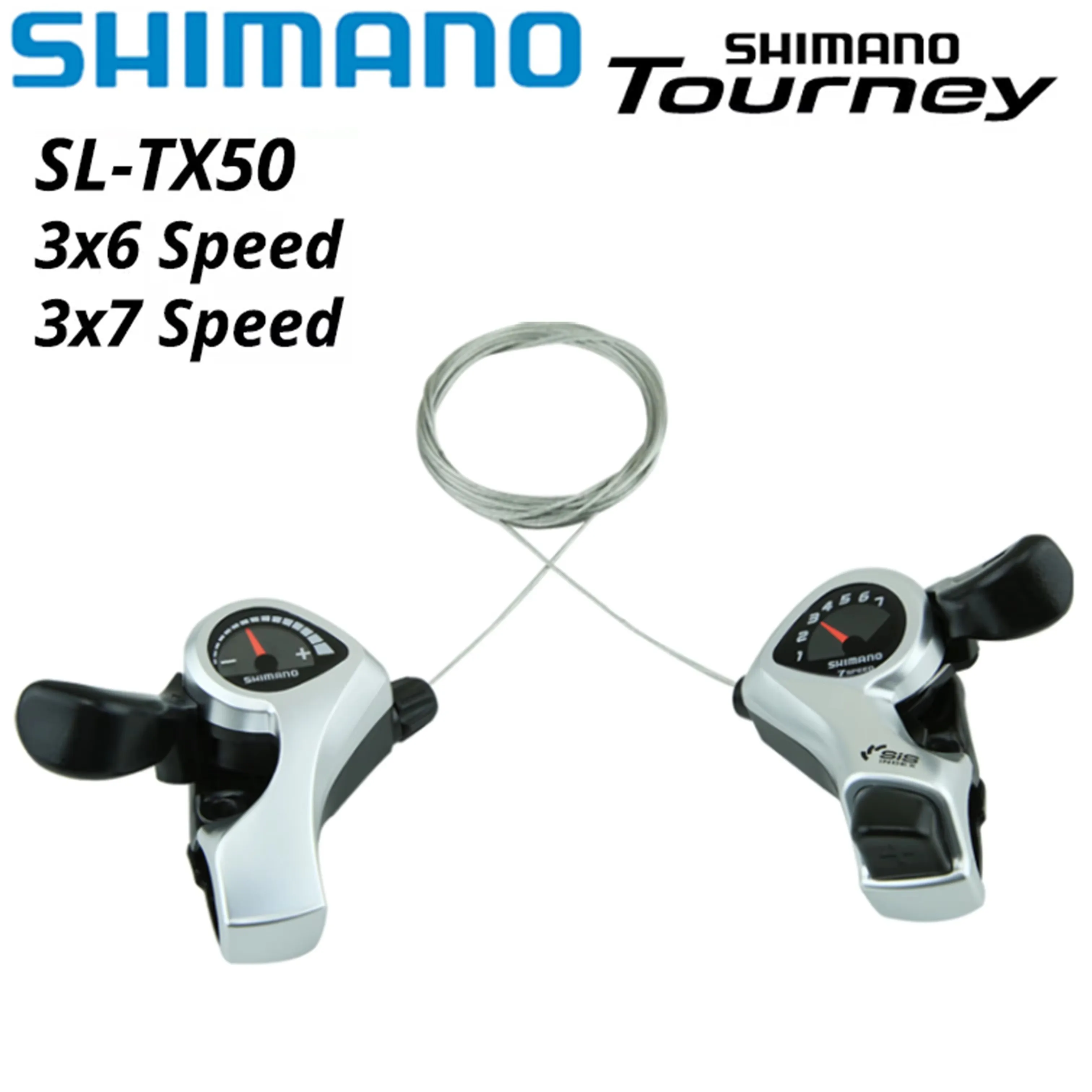 

Shimano TX50 Tourney SIS SL-TX50 Велосипедный рычаг переключения передач 3*6s 3*7s 3v Левый 6v Правый 7v 18 21 Скорость пара tx50 Трос переключения передач