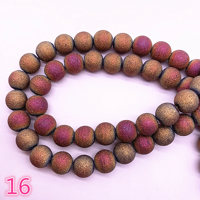 Wholesale 6/8mm Frosted Matt Austrian Crystal Beads High Quality Glass Loose Beads Handmade DIY Jewelry Making For Bracelet