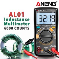 ANENG AL01 Inductance Digital Multimeter 6000 Count True-RMS AC/DC Voltage Meter Current Tester Professional Electrician Tools