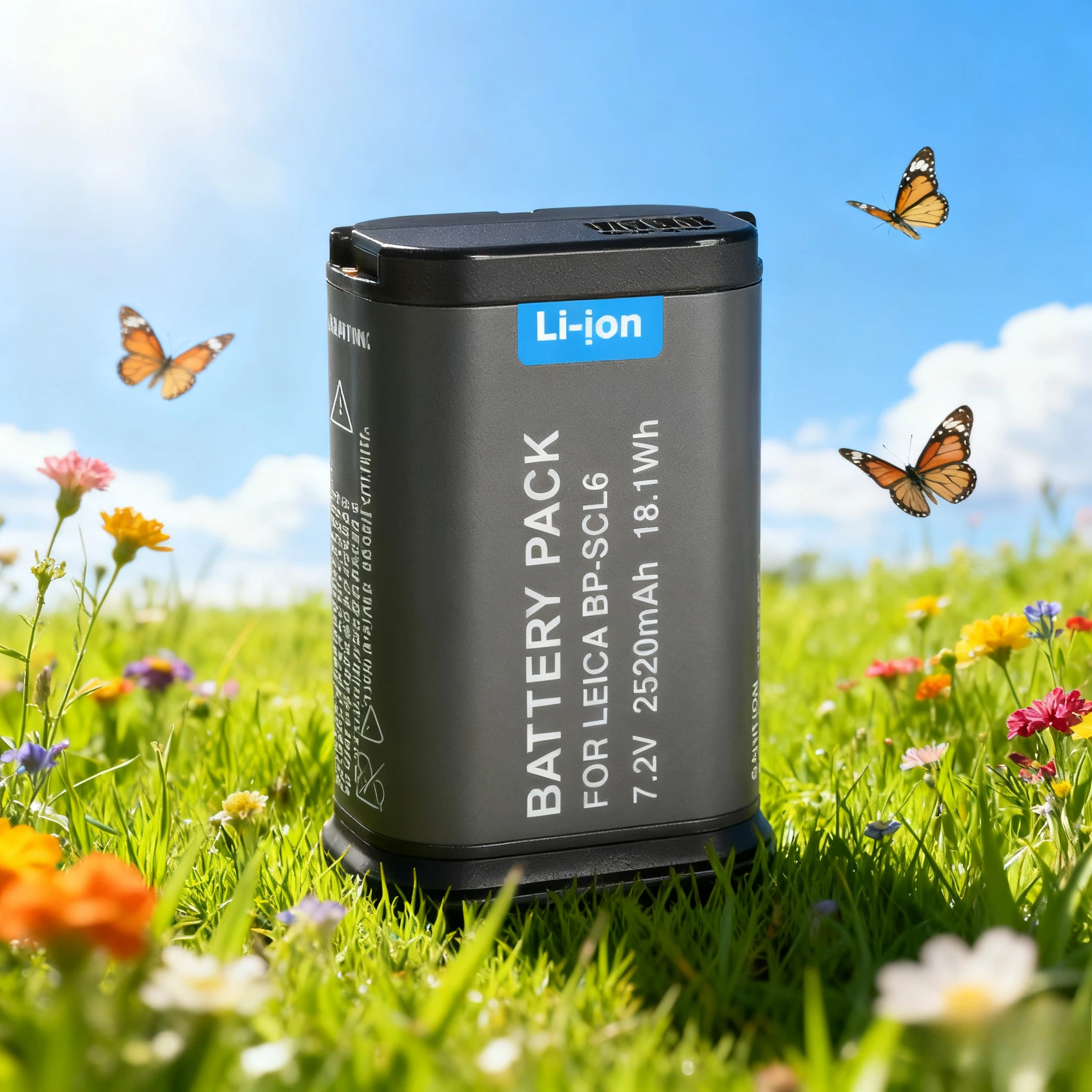 

For Leica BP-SCL6 Battery 2520mAh New Model for Leica-Q3 SL3 Q2 SL2-S SL2 BP-SCL4 Replacement Fast Shipping