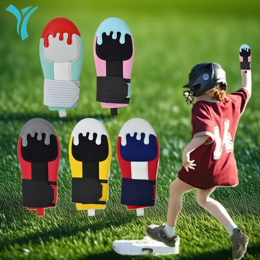 

Sliding Mitt Youth,Baseball Softball Sliding Glove,Neoprene mitt Right&Left Hand Wrist Protective with Elastic Compression Strap