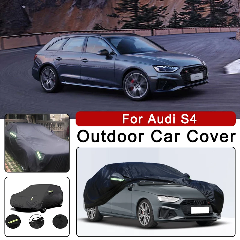 

Car Cover for Audi S4 - Outdoor Full Body Protection, Waterproof Dustproof Heat-Resistant, All-Season Use Exterior Accessories