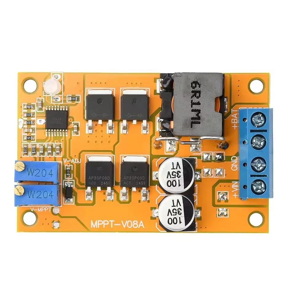 MPPT Solar Charge Controller 12V 18V Auto Buck Regulator Module for Lead Acid Battery Street Light Photovoltaic Charger