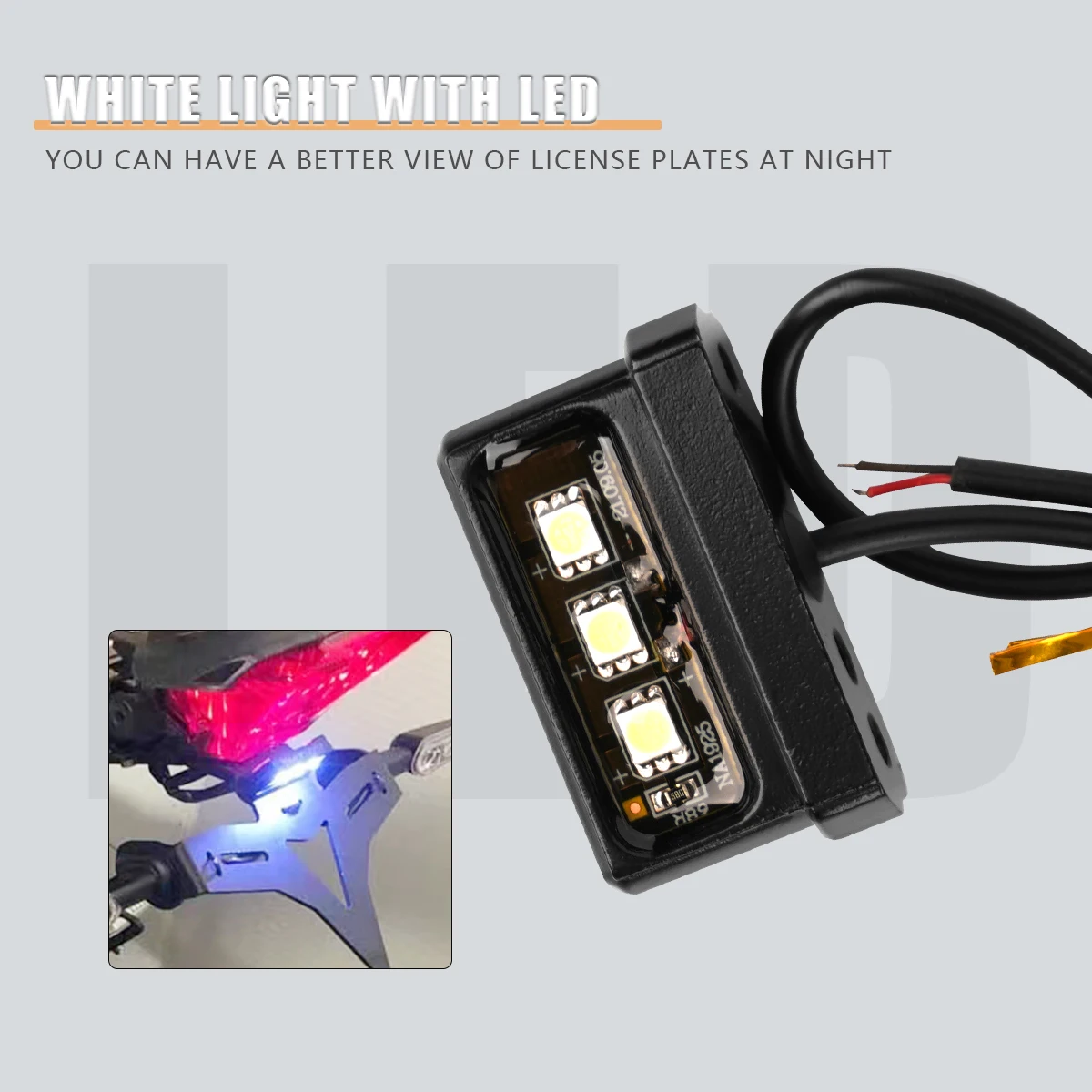 Uchwyt tablicy rejestracyjnej motocykla i kierunkowskaz LED Do Yamaha MT07 MT10 Do Kawasaki Z750 Z800 Do BMW R1200 Akcesoria