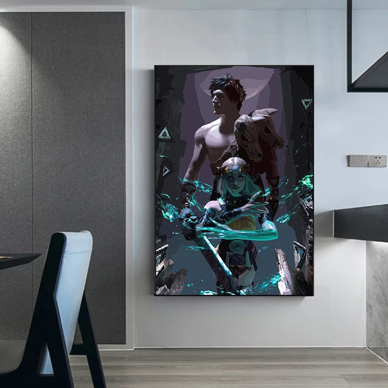 Game Hades 2 Poster Popular Video Games Melinoe Prints Canvas Painting Hades Wall Art Pictures Home Game Room Modern Decoration