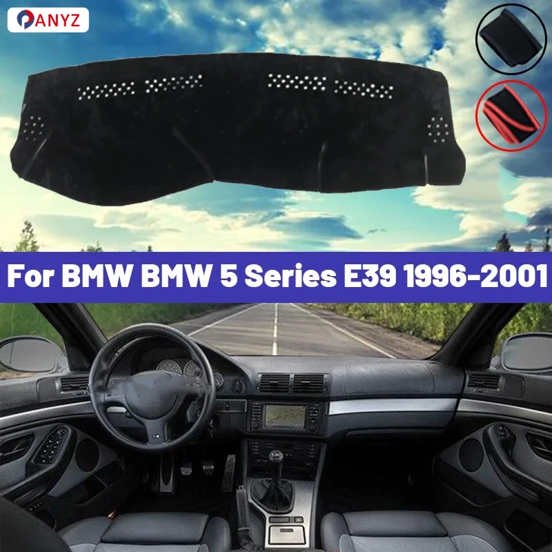 Высокое качество для BMW 5 серии E39 1996, 1997, 1998, 1999, 2000, 2001, коврик для приборной панели, солнцезащитный козырек, избегайте света, ковры с защитой от УФ-лучей