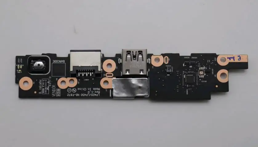 ORIGINAL STOCK  USB BOARD  POWER BUTTON FOR LENOVO ThinkPad T14s Gen5  ETHERNET PORT 5C51P67042 NS-F872