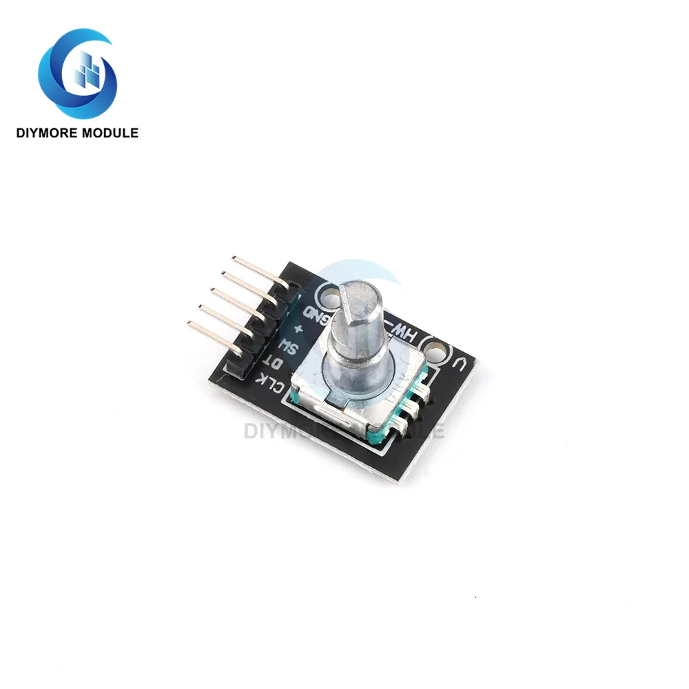 5PCS/Lot Rotary Encoder Module KY-040with 15x16.5 mm Potentiometer Rotary Knob Cap for Arduino