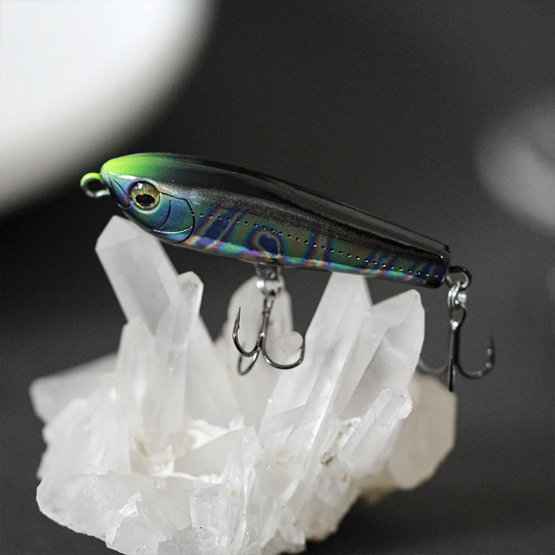 1Pcs Schwimm Mini Bleistift 45mm 2g Topwater Angeln Locken Wobbler Künstliche Kunststoff Harten Köder Für Barsch Hecht forelle Bass Tackle – Detail 39